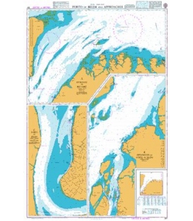 British Admiralty Nautical Chart 397 Porto de Belem and Approaches