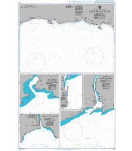 British Admiralty Nautical Chart 467 Bayajibe to Haina