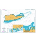 British Admiralty Nautical Chart 485 Saint Croix