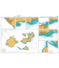 British Admiralty Nautical Chart 491 Harbours and Anchorages in Guadeloupe