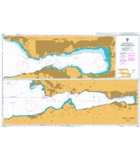 British Admiralty Nautical Chart 497 Izmit Korfezi
