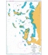 British Admiralty Nautical Chart 548 Approaches to Madiq Kamaran and Al Luhayyah