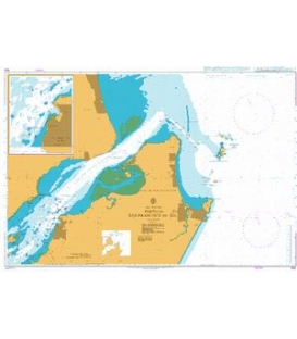 British Admiralty Nautical Chart 555 Porto de Sao Francisco do Sul