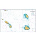 British Admiralty Nautical Chart 584 Saint Barthelemy to Antigua