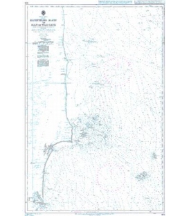 British Admiralty Nautical Chart 605 Bluefields Bluff to Man of War Cays