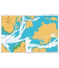 British Admiralty Nautical Chart 623 Tagrin Point to Pepel