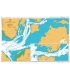 British Admiralty Nautical Chart 623 Tagrin Point to Pepel