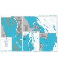 British Admiralty Nautical Chart 642 Ports in Mozambique
