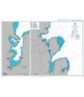 British Admiralty Nautical Chart 649 Approaches to Nacala