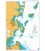 British Admiralty Nautical Chart 663 Approaches to Tanga