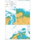 British Admiralty Nautical Chart 673 Ports and Anchorages in the Gulf of Kachchh