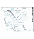 British Admiralty Nautical Chart 687 Kiswere Harbour