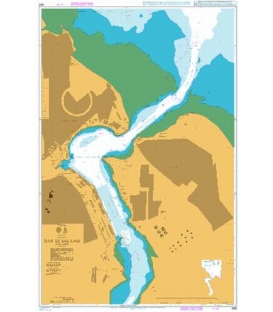 British Admiralty Nautical Chart 693 Dar es Salaam
