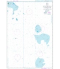 British Admiralty Nautical Chart 717 Seychelles Group to Nazareth Bank and Agalega Islands
