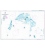 British Admiralty Nautical Chart 721 Southern Approaches to the Seychelles Group