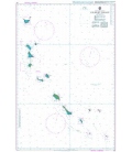 British Admiralty Nautical Chart 731 Gilbert Group