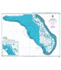 British Admiralty Nautical Chart 755 Abaiang