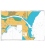 British Admiralty Nautical Chart 854 Approaches to Shantou
