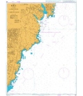 British Admiralty Nautical Chart 896 Ulsan Hang to Taebyon Hang