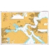 British Admiralty Nautical Chart 900 Snaevringen and Kolding Fjord