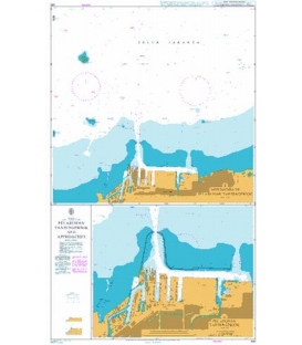 British Admiralty Nautical Chart 932 Pelabuhan Tanjungpriok and Approaches