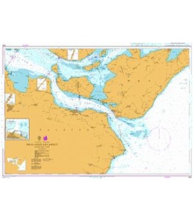 British Admiralty Nautical Chart 940 Smalandsfarvandet - South-East Part