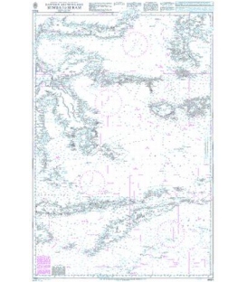 British Admiralty Nautical Chart 942A Eastern Archipelago Sumba to Seram