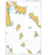 British Admiralty Nautical Chart 1038 Steno Sifnou to Steno Kafirea