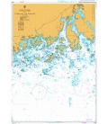 British Admiralty Nautical Chart 1083 Approaches to Vuosaari and Porvoo