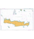British Admiralty Nautical Chart 1091 Nisos Kriti