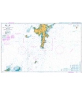 British Admiralty Nautical Chart 1119 Orkney and Shetland Islands Fair Isle Channel