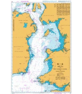 Irish Sea with Saint George's Channel and North Channel 