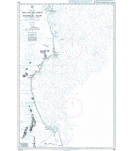 British Admiralty Nautical Chart 1139 San Juan Del Norte (Greytown) to Bluefields Bluff