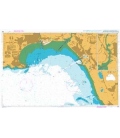 British Admiralty Nautical Chart 1161 Swansea Bay