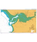 British Admiralty Nautical Chart 1167 Burry Inlet