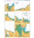British Admiralty Nautical Chart 1171 Ports on the eastern part of the  North Coast of Spain