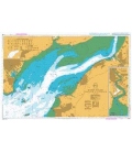 British Admiralty Nautical Chart 1176 Severn Estuary Steep Holm to Avonmouth