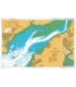 British Admiralty Nautical Chart 1176 Severn Estuary Steep Holm to Avonmouth
