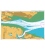 British Admiralty Nautical Chart 1185 River Thames, Sea Reach