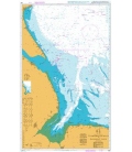 British Admiralty Nautical Chart 1190 Flamborough Head to Blakeney Point