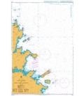 British Admiralty Nautical Chart 1211 Capo Ferro to Capo Coda Cavallo