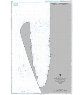 British Admiralty Nautical Chart 1216 Baia dos Tigres