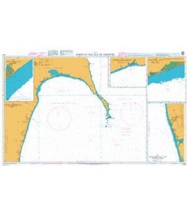 British Admiralty Nautical Chart 1230 Ports in the Sea of Okhotsk