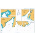 British Admiralty Nautical Chart 1231 Ports in the Bering Sea