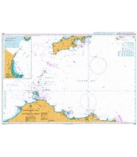 British Admiralty Nautical Chart 1255 Chengshan Jiao to Laotieshan Xijiao