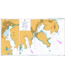 British Admiralty Nautical Chart 1259 Pusan and Masan
