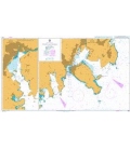 British Admiralty Nautical Chart 1259 Pusan and Masan