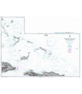 British Admiralty Nautical Chart 1266 South-Eastern Portion of the Bahama Islands