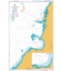 British Admiralty Nautical Chart 1277 Punta Canoas to Isla Fuerte