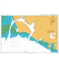 British Admiralty Nautical Chart 1368 Honolulu Harbor